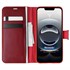 Microsonic Apple iPhone 16e Kılıf Delux Leather Wallet Kırmızı 1