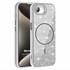 Microsonic Apple iPhone 16e Kılıf GlamGrip Luxe Gümüş 1
