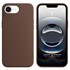 Microsonic Apple iPhone 16e Kılıf Liquid Lansman Silikon Kahverengi 1