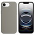 Microsonic Apple iPhone 16e Kılıf Liquid Lansman Silikon Taş Gri 1