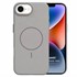 Microsonic Apple iPhone 16e Kılıf MagLeather Pro Gri 2