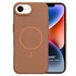 Microsonic Apple iPhone 16e Kılıf MagLeather Pro Kahverengi 2