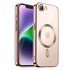 Microsonic Apple iPhone 17e Kılıf MagSafe Luxury Electroplate Rose Gold 1