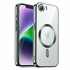 Microsonic Apple iPhone 17e Kılıf MagSafe Luxury Electroplate Yeşil 1