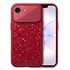 Microsonic Apple iPhone 16e Kılıf Ruby Sparkle Kırmızı 1