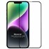 Microsonic Apple iPhone 16e Tam Kaplayan Temperli Cam Ekran Koruyucu Siyah 1