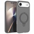 Microsonic Apple iPhone 17 Air Kılıf Aura Stant MagSafe Gri 1