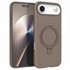 Microsonic Apple iPhone 17 Air Kılıf Aura Stant MagSafe Kahverengi 1