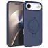 Microsonic Apple iPhone 17 Air Kılıf Aura Stant MagSafe Lacivert 1