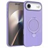 Microsonic Apple iPhone 17 Air Kılıf Aura Stant MagSafe Lila 1