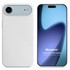 Microsonic Apple iPhone 17 Air Kılıf Liquid Lansman Silikon Beyaz 1