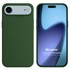 Microsonic Apple iPhone 17 Air Kılıf Liquid Lansman Silikon Koyu Yeşil 1