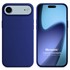 Microsonic Apple iPhone 17 Air Kılıf Liquid Lansman Silikon Lacivert 1