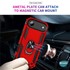 Microsonic Apple iPhone 17 Air Kılıf Military Ring Holder Lacivert 6