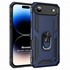 Microsonic Apple iPhone 17 Air Kılıf Military Ring Holder Lacivert 1