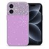 Microsonic Apple iPhone 17 Kılıf ShineGlam Luxe Pembe 1