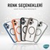 Microsonic Apple iPhone 17 Kılıf Zenicon MagSafe Turuncu 6
