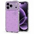 Microsonic Apple iPhone 17 Pro Kılıf ShineGlam Luxe Pembe 1