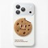 Microsonic Apple iPhone 18 Pro Kılıf Stitched Puppy Plush Beyaz Kurabiye 1