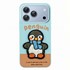 Microsonic Apple iPhone 17 Pro Kılıf Stitched Puppy Plush Lucky Penguin 1