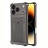 Microsonic Apple iPhone 17 Pro Max Card Slot Shock Kılıf Füme 1