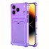 Microsonic Apple iPhone 17 Pro Max Card Slot Shock Kılıf Lila 1