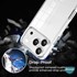 Microsonic Apple iPhone 17 Pro Max Kılıf 6 Tarafı Tam Full Koruma 360 Clear Soft Şeffaf 3