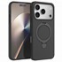 Microsonic Apple iPhone 17 Pro Kılıf Aura Stant MagSafe Siyah 1