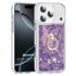Microsonic Apple iPhone 17 Pro Max Kılıf Glitter Liquid Holder Mor 1