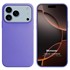 Microsonic Apple iPhone 17 Pro Max Kılıf Liquid Lansman Silikon Lila 1