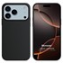 Microsonic Apple iPhone 17 Pro Max Kılıf Liquid Lansman Silikon Siyah 1