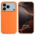 Microsonic Apple iPhone 17 Pro Max Kılıf Liquid Lansman Silikon Turuncu 1