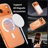 Microsonic Apple iPhone 18 Pro Max Kılıf MagSafe Clear Sararmaz Şeffaf 6