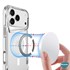 Microsonic Apple iPhone 17 Pro Max Kılıf MagSafe Trex Bumper Şeffaf 4