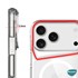 Microsonic Apple iPhone 17 Pro Max Kılıf MagSafe Trex Bumper Şeffaf 5