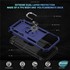 Microsonic Apple iPhone 17 Pro Max Kılıf Military Ring Holder Siyah 4