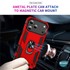 Microsonic Apple iPhone 17 Pro Max Kılıf Military Ring Holder Siyah 6