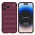 Microsonic Apple iPhone 17 Pro Max Kılıf Oslo Prime Bordo 1