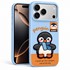 Microsonic Apple iPhone 17 Pro Max Kılıf Stitched Puppy Plush Lucky Penguin 1