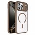 Microsonic Apple iPhone 17 Pro Max Kılıf Zenicon MagSafe Kahverengi 1