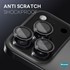 Microsonic Apple iPhone 17 Pro Max Tekli Kamera Lens Koruma Camı Turuncu 3