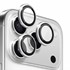 Microsonic Apple iPhone 17 Pro Max Tekli Kamera Lens Koruma Camı Gümüş 1