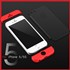Microsonic Apple iPhone 5 5S Kılıf Double Dip 360 Protective Kırmızı 3
