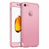 Microsonic Apple iPhone 6 Kılıf Double Dip 360 Protective Rose Gold 1