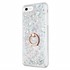 Microsonic Apple iPhone 6 Kılıf Glitter Liquid Holder Gümüş 2