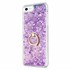 Microsonic Apple iPhone 6S Kılıf Glitter Liquid Holder Mor 2