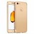 Microsonic Apple iPhone 6 Plus Kılıf Double Dip 360 Protective Gold 1