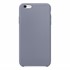 Microsonic Apple iPhone 6 Plus Kılıf Liquid Lansman Silikon Lavanta Grisi 2