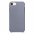Microsonic Apple iPhone 7 Kılıf Liquid Lansman Silikon Lavanta Grisi 2