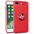 Microsonic Apple iPhone 7 Plus Kılıf Kickstand Ring Holder Kırmızı 1